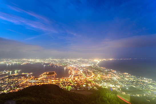 函館の夜景を追いかけ満喫！時間帯別オススメスポット