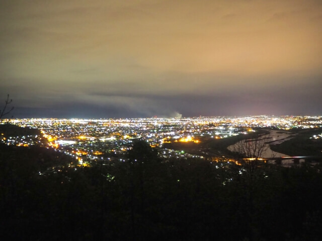 函館山から見る「表夜景」