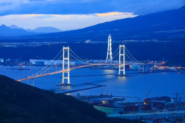 白鳥大橋＆白鳥湾展望台